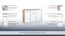 dressoirs / ladenkasten Palpala 08, kleur: Sonoma eiken / wit - 85 x 119 x 41 cm (h x b x d)