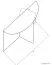 Erweiterung für Schreibtisch Garut, Farbe: Sonoma Eiche - Abmessungen: 76 x 135 x 68 cm (H x B x T)