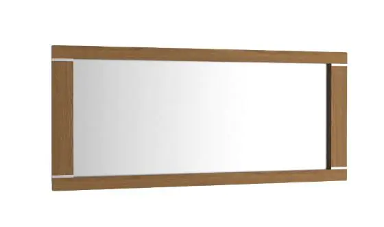 Spiegel "Berovo" kleur: rustieke eik 28 - Afmetingen: 180 x 55 cm (b x h)