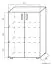 Lowboard kast / ladekast Garut 18, kleur: Sonoma eiken - Afmetingen: 118 x 80 x 40 cm (H x B x D)