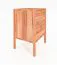 Nachtkastje Wellsford 07 massief kernbeuken geolied - Afmetingen: 69 x 60 x 36 cm (H x B x D)