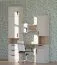 Kast / Cashmere / Cremona eik / Fafe 06 / 1 deur / 1 open vak / 3 laden / Tweekleurig / 4 vakken / Soft-Close / 195 x 52 x 40 cm