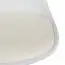 Design barkruk Apolo 127, kleur: wit / chroom, zitting 360° draaibaar & in hoogte verstelbaar