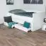 Eenpersoonsbed / functioneel bed incl. 2e slaapplaats Metsovo, kleur: wit - ligvlak: 90 x 200 cm (b x l)