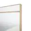 Eenpersoonsbed / logeerbed Damboa 30, kleur: eiken / wit - ligvlak: 140 x 200 cm (b x l)