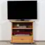 TV-onderkast massief grenen, kleurig elzenhout Junco 199 - Afmetingen: 66 x 72 x 43 cm (H x B x D)