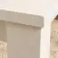 Salontafel massief grenen, wit gelakt Junco 484 - Afmetingen 90 x 60 x 50 cm (B x D x H)