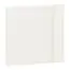 front / deurtje Jeugdkamer / tienerkamer - openkast Grijs 06, kleur: wit - Afmetingen: 35 x 37 x 2 cm (H x B x D)