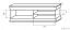 wandrek / hangplank Wewak 13, kleur: Sonoma eiken - afmetingen: 40 x 120 x 32 cm (H x B x D)