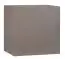 Jeugdkamer / tienerkamer - Hangkast Roland 11, kleur: Bruin - 38 x 38 x 29 cm (H x B x D)