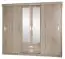 Schuifdeurkast / kleerkast Kikori 13, kleur: Sonoma eiken - afmetingen: 210 x 220 x 62 cm (H x B x D)