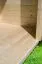 Saunahuis "Elvy" SET met moderne deur, kleur: terra grijs, met kachel 9 kW - 231 x 231 cm (b x d), vloeroppervlak: 4,7 m².