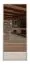 Kledingkast met spiegel Papauta 02, kleur: Cashmere / Donkere eik - afmetingen: 226 x 97 x 60 cm (H x B x D)