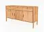 Ladekast /dressoir Wellsford 27 geolied massief wild eiken - Afmetingen: 79 x 142 x 46 cm (H x B x D)