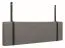 Kopfteilpolsterung für Jugendbett Syrina 11, Farbe: Grau - Abmessungen: 30 x 114 x 5 cm (H x B x T)