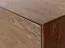 Dressoir met twee kanteldeuren Sienne 06, push-to-open functie, massief wild eiken, in Tabacco geolied, inclusief LED-verlichting, twee deuren, zes vakken