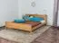 Tweepersoonsbed / logeerbed Wooden Nature 141 massief natuurlijk beuken - 160 x 200 cm (B x L)