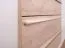 Sideboard kast / dressoir Cerdanyola 09, kleur: eiken / wit - Afmetingen: 91 x 100 x 50 cm (H x B x D)