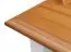 Make up tafel / Kaptafel Gyronde 35, massief grenen, kleur: wit/eiken - 85 x 93 x 45 cm (H x B x D)