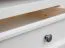 TV-onderkast Gyronde 10, massief grenen, wit gelakt - 53 x 167 x 53 cm (H x B x D)