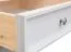 TV-Unterschrank Gyronde 10, Kiefer massiv Vollholz, weiß lackiert - 53 x 167 x 53 cm (H x B x T)