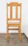 Stoel massief grenen kleur: elzenhout Junco 248 - Afmetingen: 90 x 36,50 x 38 cm (H x B x D)