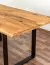 Eettafel Wooden Nature 413 massief geolied eiken, tafelblad glad - 160 x 90 cm (B x D)