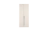 Draaideurkast / kledingkast Siumu 02, kleur: beige / beige hoogglans - 224 x 92 x 56 cm (h x b x d)