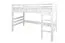 Hoogslaper voor volwassenen "Easy Premium Line" K22/n, massief wit beuken - ligvlak: 90 x 200 cm
