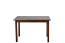 Tafel massief grenen kleur: walnoot Junco 228C (hoekig) - 120 x 70 cm (B x D)