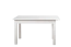 Uitschuifbare tafel massief wit grenen gelakt Junco 236B (hoekig) - afmeting 80 x 140 / 170 / 200 cm