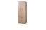 Draaideurkast / kledingkast Muros 05, kleur: eiken bruin - 222 x 75 x 52 cm (H x B x D)