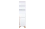 Kast Amanto 3, kleur: wit / Essen - Afmetingen: 200 x 47 x 40 cm (H x B x D)