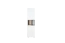 Jugendzimmer - Schrank Lede 05, Farbe: Grau / Eiche / Weiß - Abmessungen: 190 x 45 x 40 cm (H x B x T)