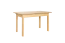 Uitschuifbare tafel massief grenen, natuur Junco 236A (vierhoekig) - afmetingen 80 x 140 / 170 cm