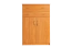 Kast / dressoir Kebumen 07, kleur: elzenhout - Afmetingen: 120 x 80 x 40 cm (H x B x D)