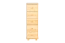 ladekast massief grenenhout, naturel 032 - afmetingen 122 x 40 x 42 cm (h x b x d)