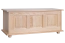 Kist massief grenenhout, naturel 180 - 50 x 120 x 48 cm (H x B x D)