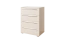 Ladekast /dressoir Siumu 15, kleur: beige / beige hoogglans - 97 x 76 x 45 cm (h x b x d)