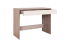 Schreibtisch Cavalla 17, Farbe: Eiche / Creme - Abmessungen: 79 x 100 x 50 cm (H x B x T)