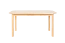 Tafel massief grenen natuur Junco 230B (rond) - afmetingen 75 x 150 cm