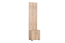 kast Ainsa 02, kleur: bruin eiken - 209 x 50 x 37 cm (h x b x d)