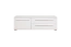TV-Unterschrank Garim 28, Farbe: Weiß Hochglanz - 46 x 150 x 45 cm (H x B x T)