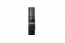 kinderkamer / tienerkamer - Kast Aalst 04, kleur: eiken / crème / zwart - Afmetingen: 190 x 45 x 40 cm (H x B x D)
