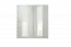 Schuifdeurkast / kleerkast Zwalm 02, kleur: wit - Afmetingen: 215 x 200 x 60 cm (H x B x D)