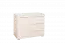 Ladekast /dressoir Siumu 12, kleur: beige / beige hoogglans - 85 x 107 x 45 cm (h x b x d)