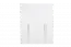 draaideurkast / kledingkast Siumu 23 , kleur: Wit / Wit hoogglans - 224 x 182 x 56 cm (H x B x D)