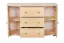 dressoir / ladekast massief grenen, natuur Junco 170 - Afmetingen 78 x 120 x 47 cm