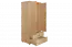 kledingkast met siergroeven massief grenenhout natuur Columba 01 - afmetingen 195 x 80 x 59 cm