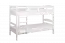 Stapelbed voor volwassenen "Easy Premium Line" K17/n, massief wit beuken, ligvlak 90 x 190 cm (b x l), deelbaar
